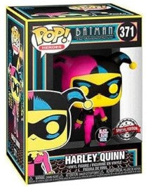 Funko POP! Heroes: DC - Harley Quinn - (Black Light) - DC Comics - Collectable Vinyl Figure - Gift Idea - Official Merchandise - Toys for Kids & Adults - Comic Books Fans