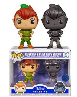Funko Disney Peter Pan Pack 2 Pop! Vinyl Figures Peter Pan w/Shadow 9 cm