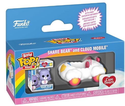 Bitty Pop! Rides – Share Bear & Cloud Mobile | Care Bears Mini Collectible